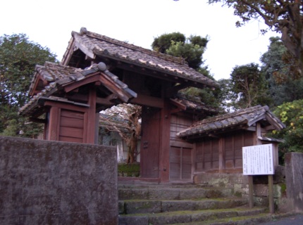 桜島にある島津義弘蟄居跡