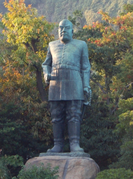 西郷隆盛像(鹿児島市内)